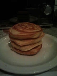 A picture of Caramel pancakes.