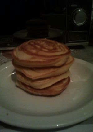 A picture of Caramel pancakes.