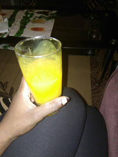 A picture of Mango juice.