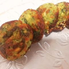 A picture of Cheesy Spinach Corn Appe.