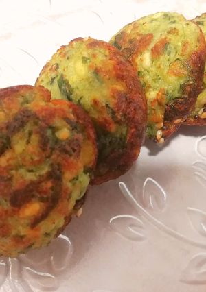 A picture of Cheesy Spinach Corn Appe.