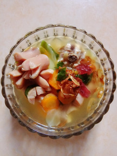 Foto resep Sayur sop sosis