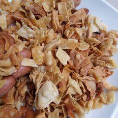 A picture of Samosa wrap crunch.
