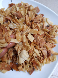 A picture of Samosa wrap crunch.