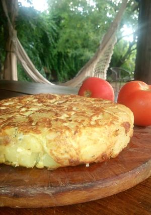 Una foto de Tortilla sin freír