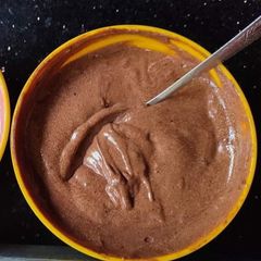 A picture of Coffee chocolate Ganache.