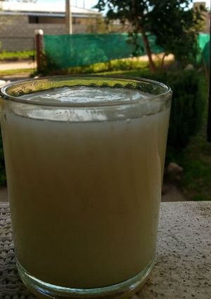 Una foto de Ice Tea con Leche de Coco
