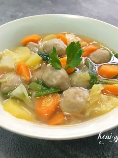 Foto resep Sop Sayur Bakso