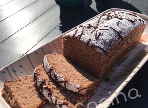 Una foto de Budín de chocolate! Súper fácil