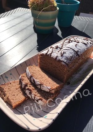 Una foto de Budín de chocolate! Súper fácil