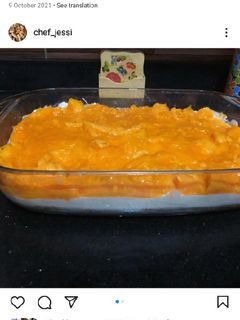 صورة لوصفة كنافة بالمانجو 😋