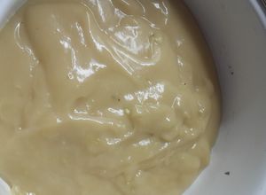 Una foto de Crema pastelera sin leche