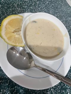 صورة لوصفة شوربة الفطر والذرة