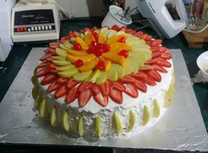 Una foto de Pastel de tres leches