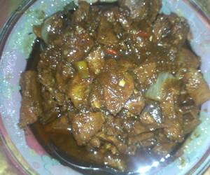 Resep Unik Krengsengan daging simpel enak Lezat Mantap