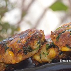 Corn Methi Kebab A picture of Corn Methi Kebab.