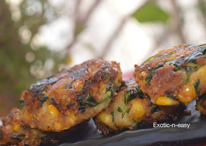 Corn Methi Kebab