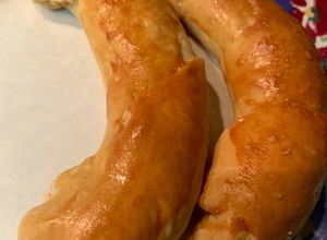 Una foto de Cachitos de jamón - Pan venezolano