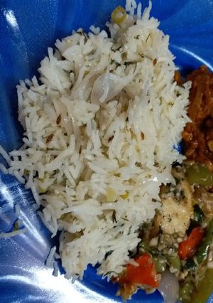 A picture of Jeera Pulao / Cumin Pulao.