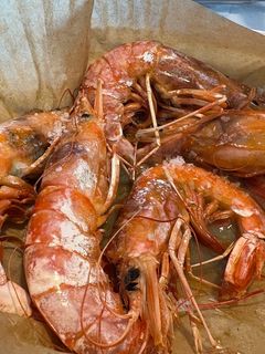 Una foto de Gambones en Airfryer Cosori