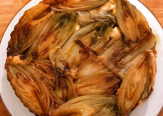 Tarte tatin d’endives