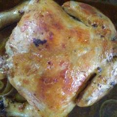 Roasted chicken with a Puerto Rican twist🍗 A picture of Roasted chicken with a Puerto Rican twist🍗.