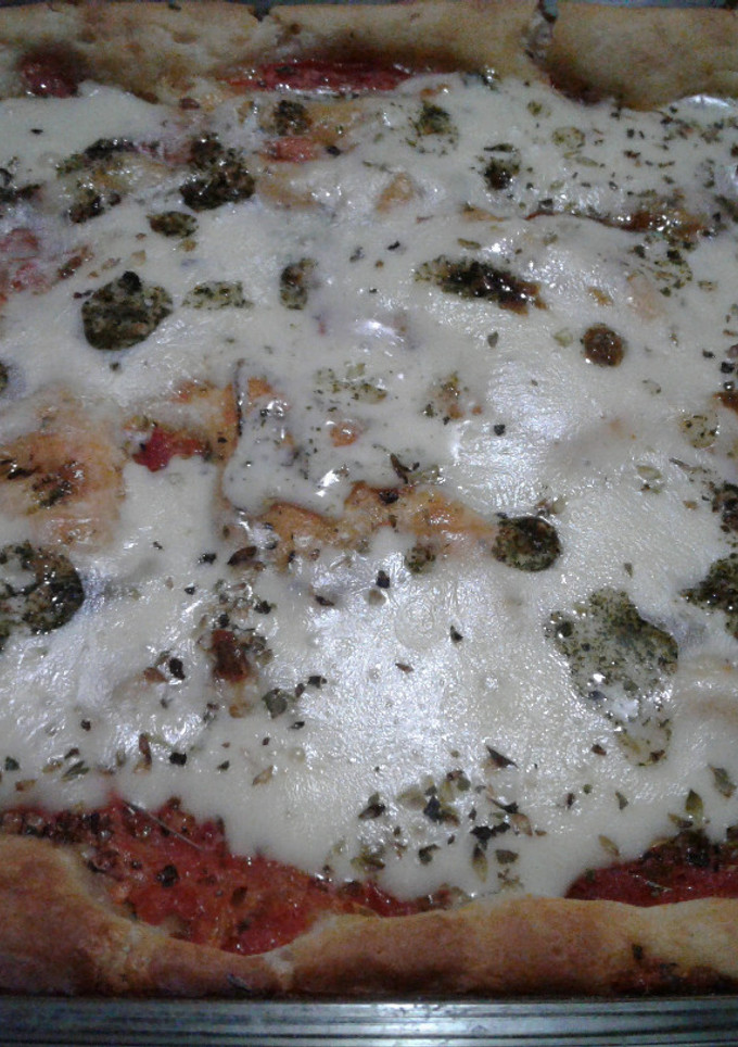 Una foto de Pizza sin gluten, apto celíacos