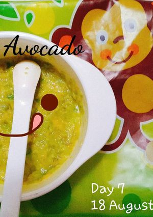 Foto resep Pure avocado for mpasi