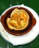 Canastitas de camarones