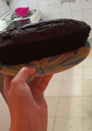 Una foto de Budín de harina integral, algarroba y cacao 🍫