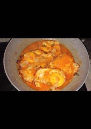 Foto resep Telur Ceplok Asam Manis