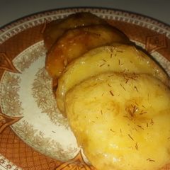 A picture of Apple jalebi.