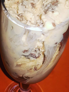 Una foto de Helado de dulce de leche