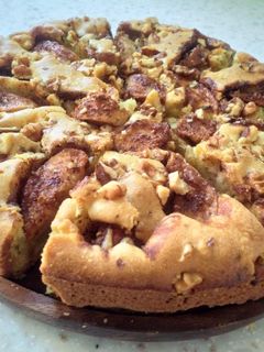 عکسی از دستور پای سیب و گردو