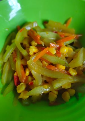 Foto resep Tumis labu siem hemat