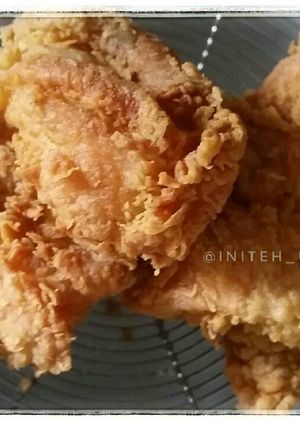 Foto resep Ayam goreng tepung kriuk