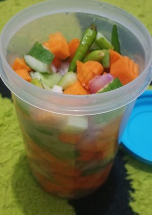 Foto resep Acar mentah