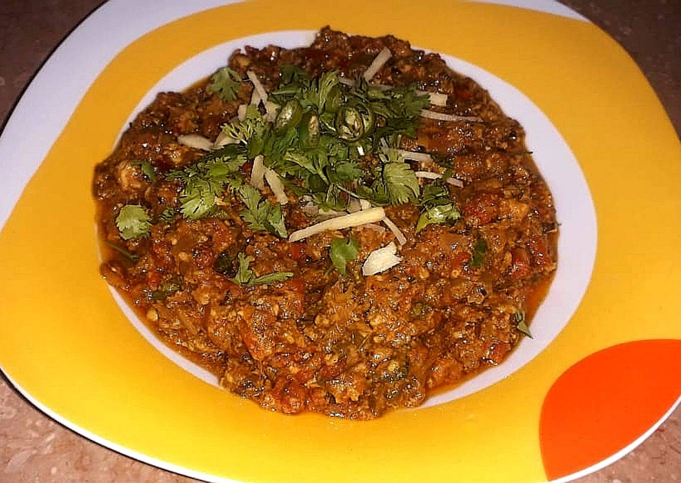 Lamb brain masala (maghaz)