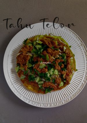 Foto resep Tahu Telor