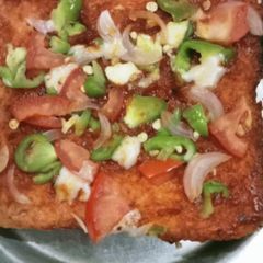 Bread pizza A picture of Bread pizza.