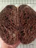 Tri-Color Quinoa Choco Coffee Sourdough Bread