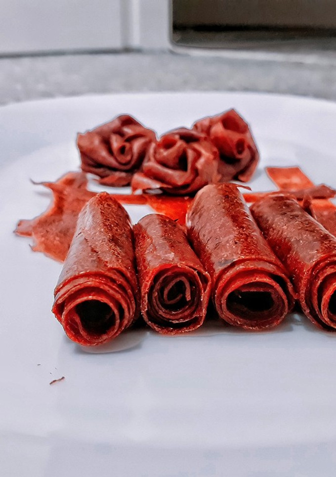 عکسی از دستور لواشک آلو