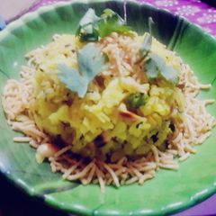 A picture of Special Poha.