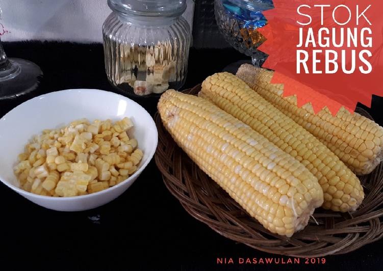 Proses meracik Jagung rebus /kukus Anti Gagal