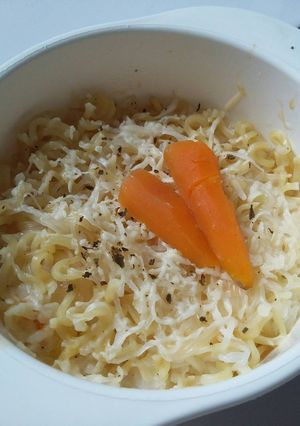 Foto resep Scramble egg noodle (MPASI 9 10 bln keatas)
