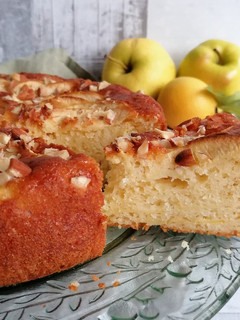Foto di Torta alle mandorle e mele senza glutine