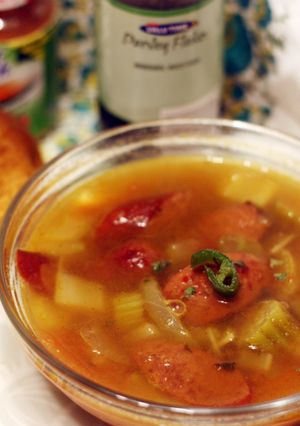 溫暖的美味 - 美國南方香料雜燴湯 Gumbo 的食譜成品照片