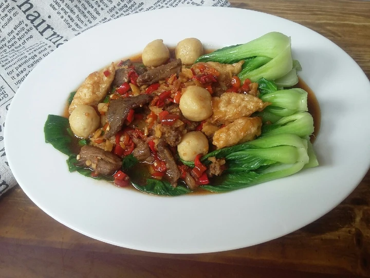 Langkah Gampang Menyiapkan Resep Cah pokchoy yang Enak