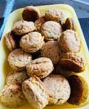 Scones de queso rallado y orégano