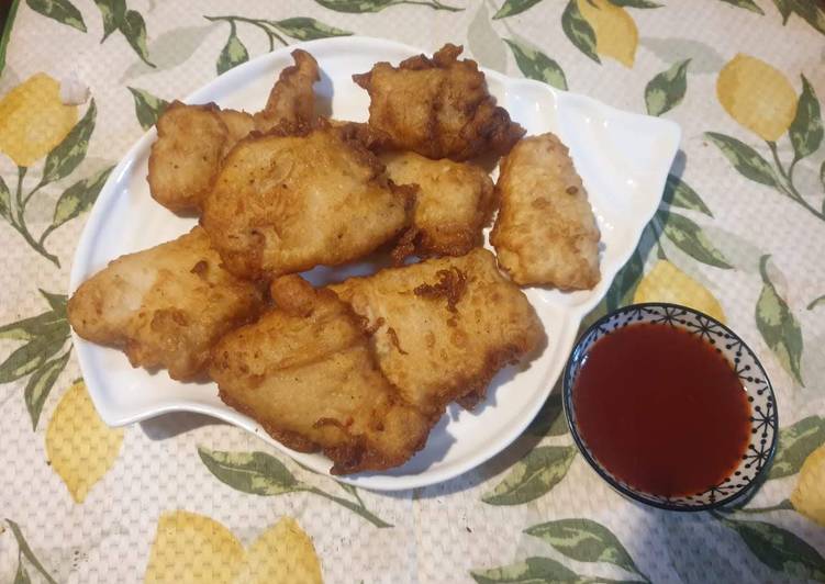 Recipe of Homemade Mauritius fish fritter